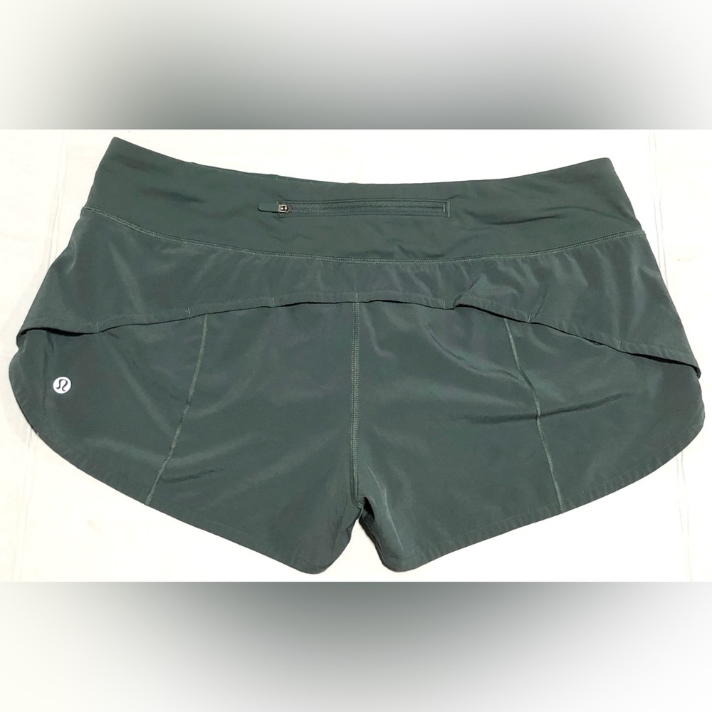 lululemon athletica Dark Green Women's Running Shorts